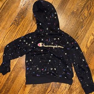 Splatter paint CHAMPION 6 hoodie gender neutral